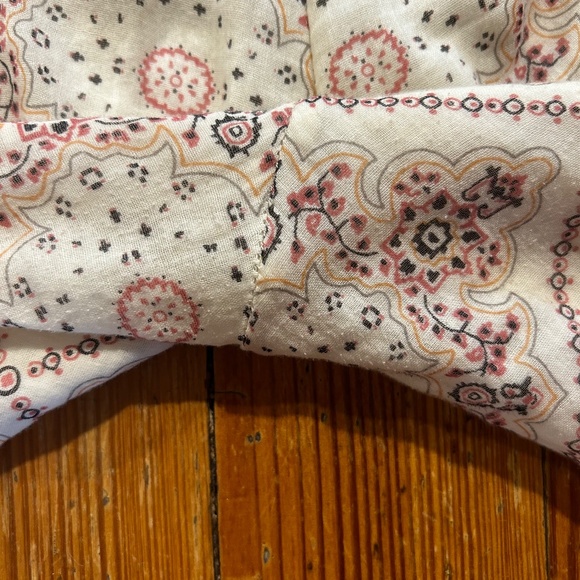 ETOILE ISABEL MARANT Summer Cotton Handkerchief Printed Jumpsuit - Size: 0 - Picture 8 of 8